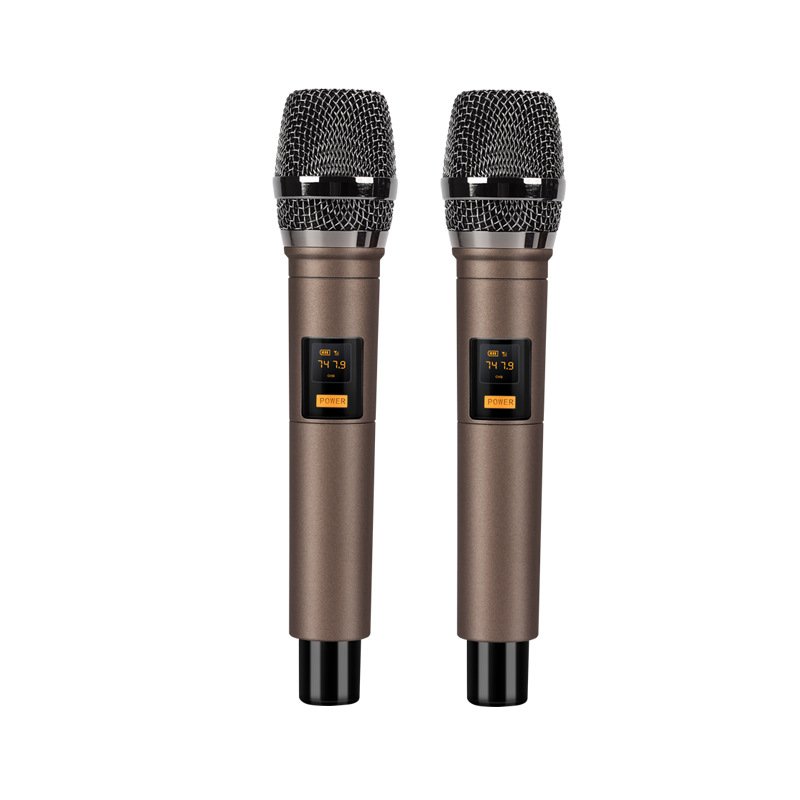 Four-way Mixer Power Amplifier 2 in 1 Wireless Microphone BT Wireless Small Performance KTV Kararoke Microphone